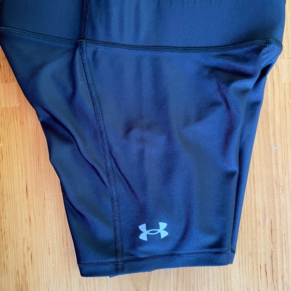 2 pairs. Women’s Under Armour training shorts. Size small. Navy and black. - Picture 2 of 5